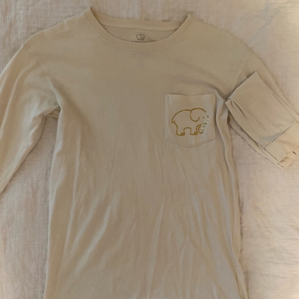 Size Xtra small Ivory Ella long sleeve